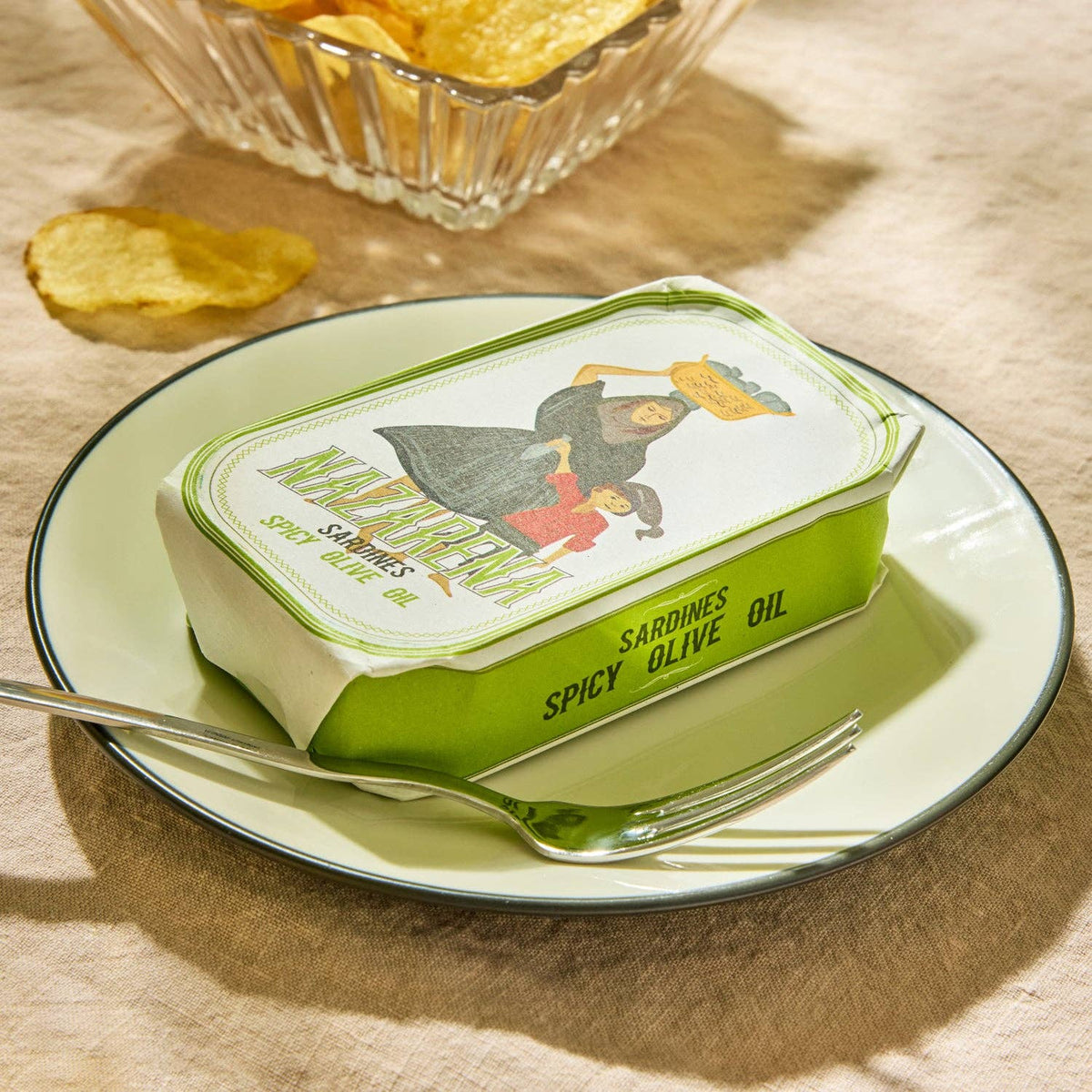 Nazarena Small Sardines in Spicy Olive Oil