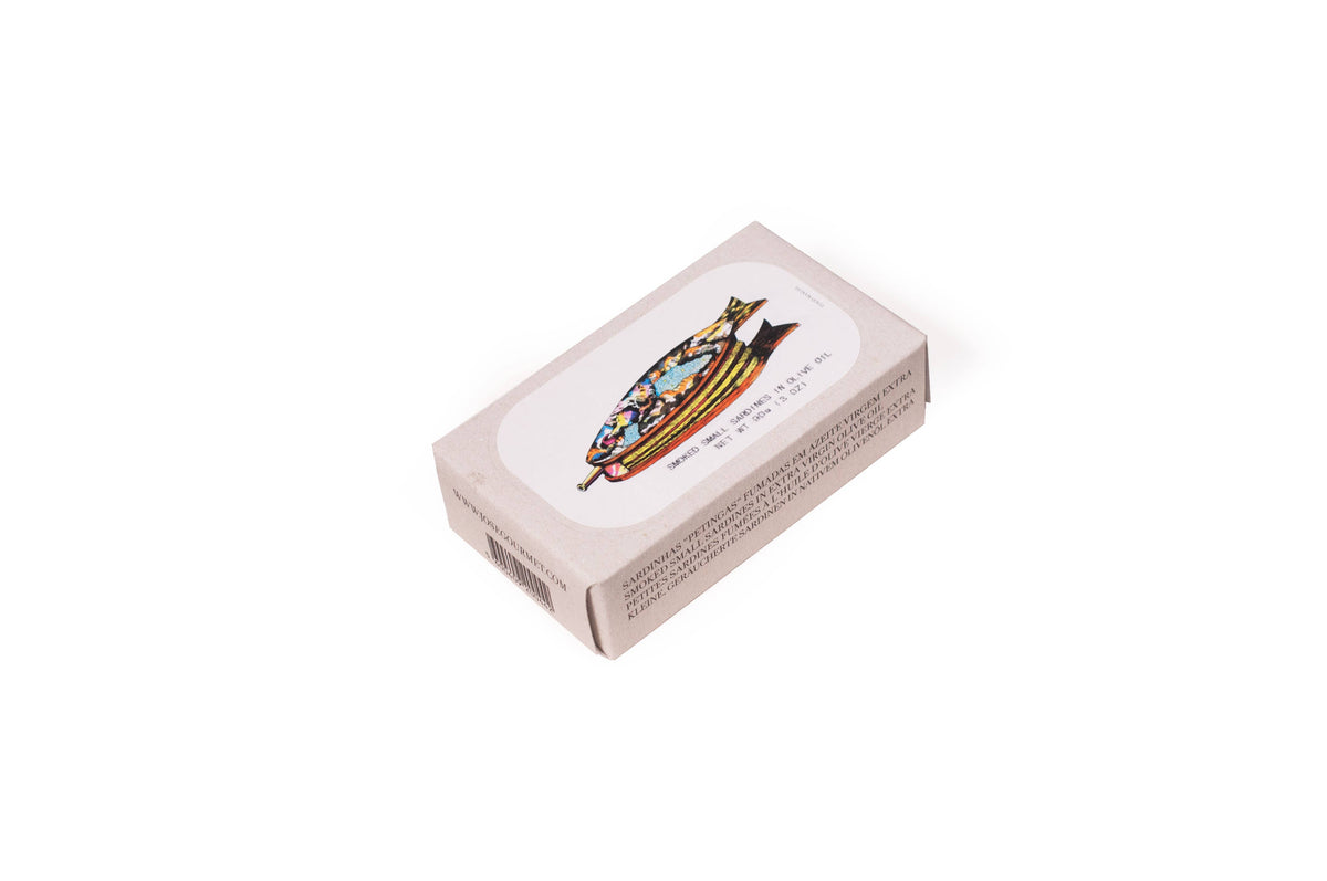 Jose Gourmet Smoked Small Sardines in Extra Virgin Olive Oil, 90g