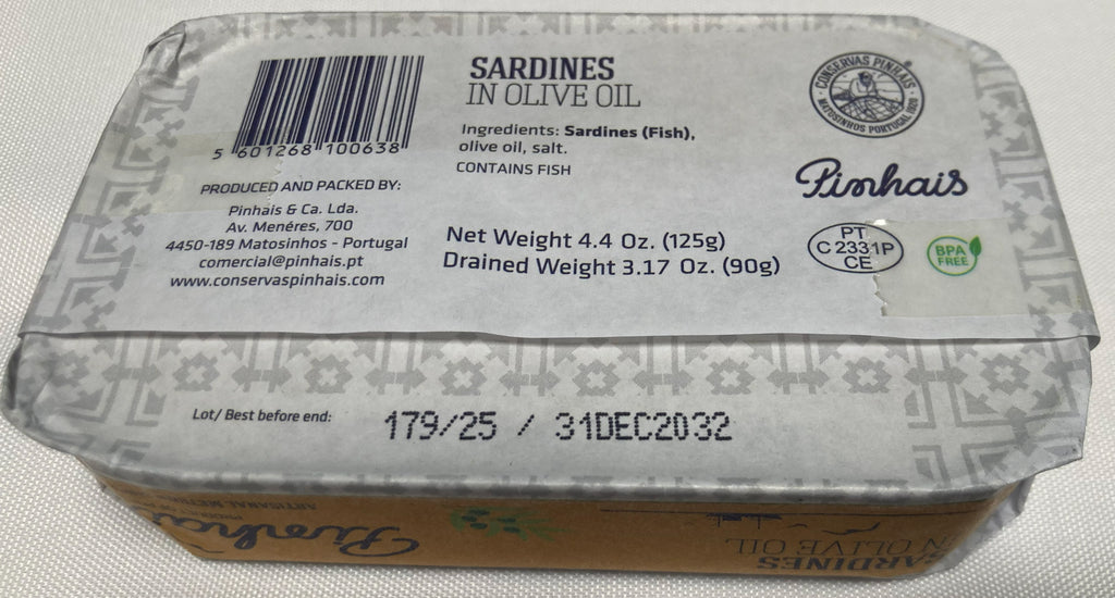 Conservas Pinhais Sardines in Olive Oil