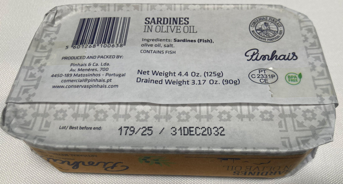 Conservas Pinhais Sardines in Olive Oil