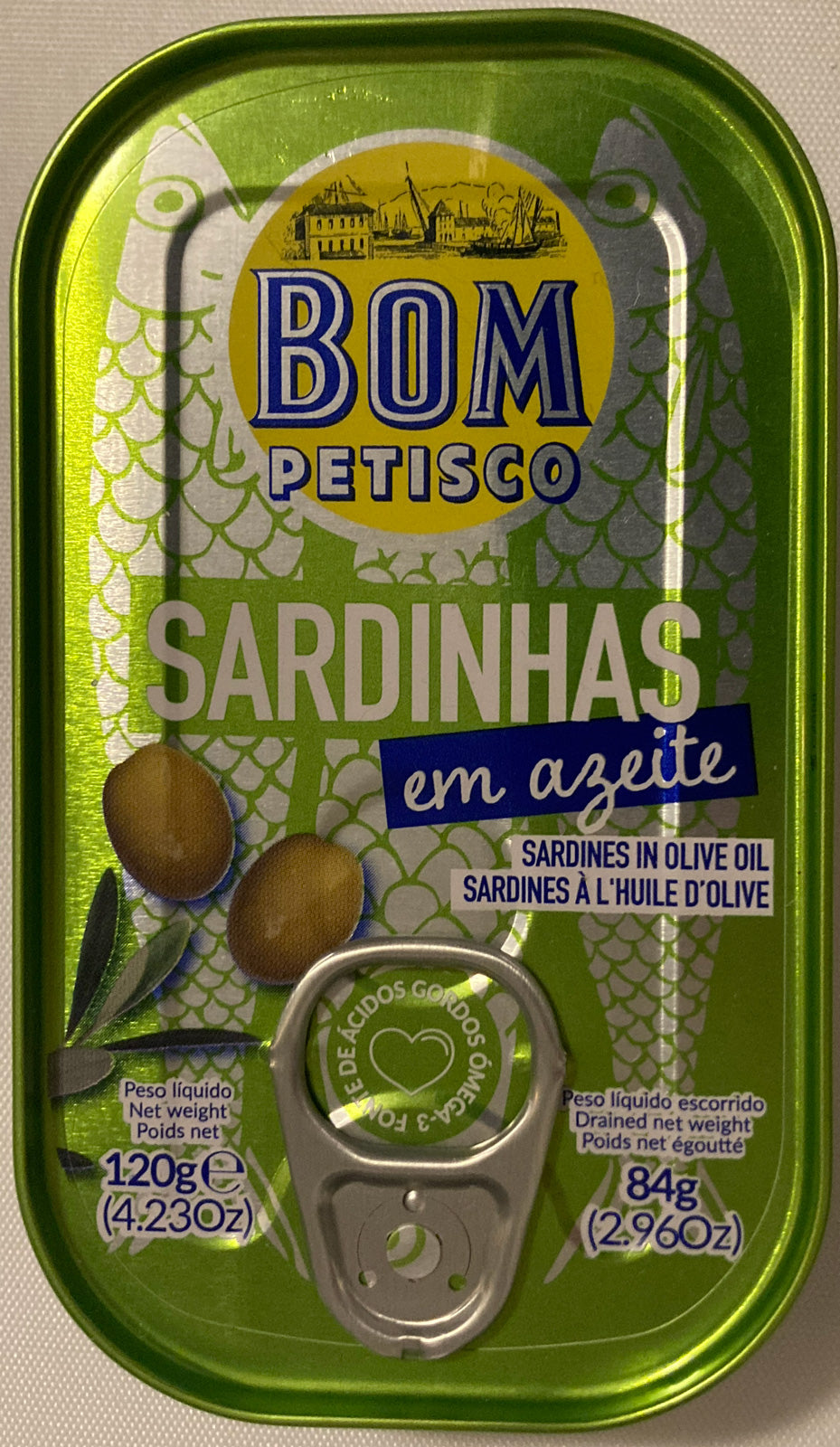 BOM Petisco Sardines in Olive Oil