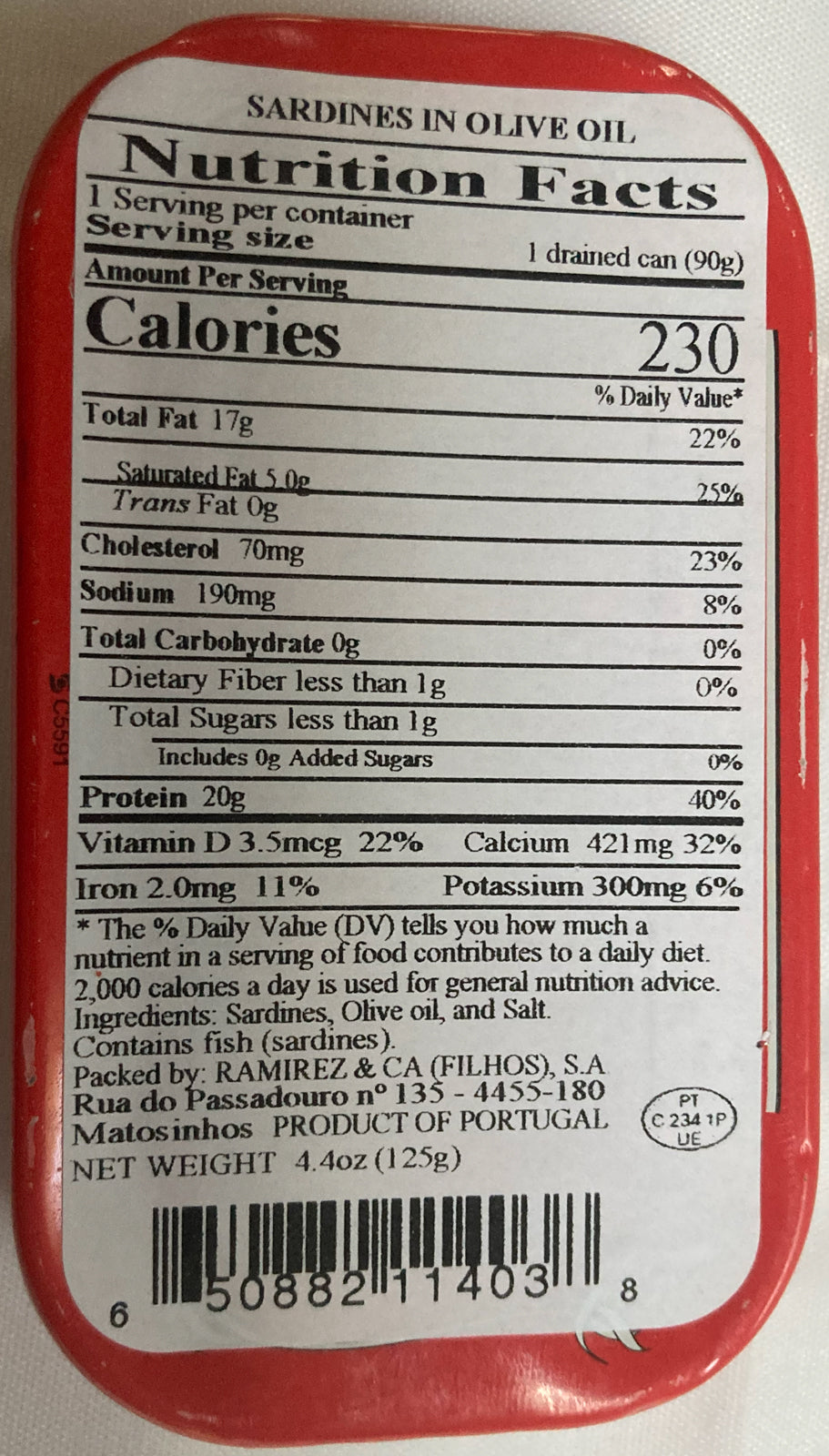 Cocagne Sardines in Olive Oil