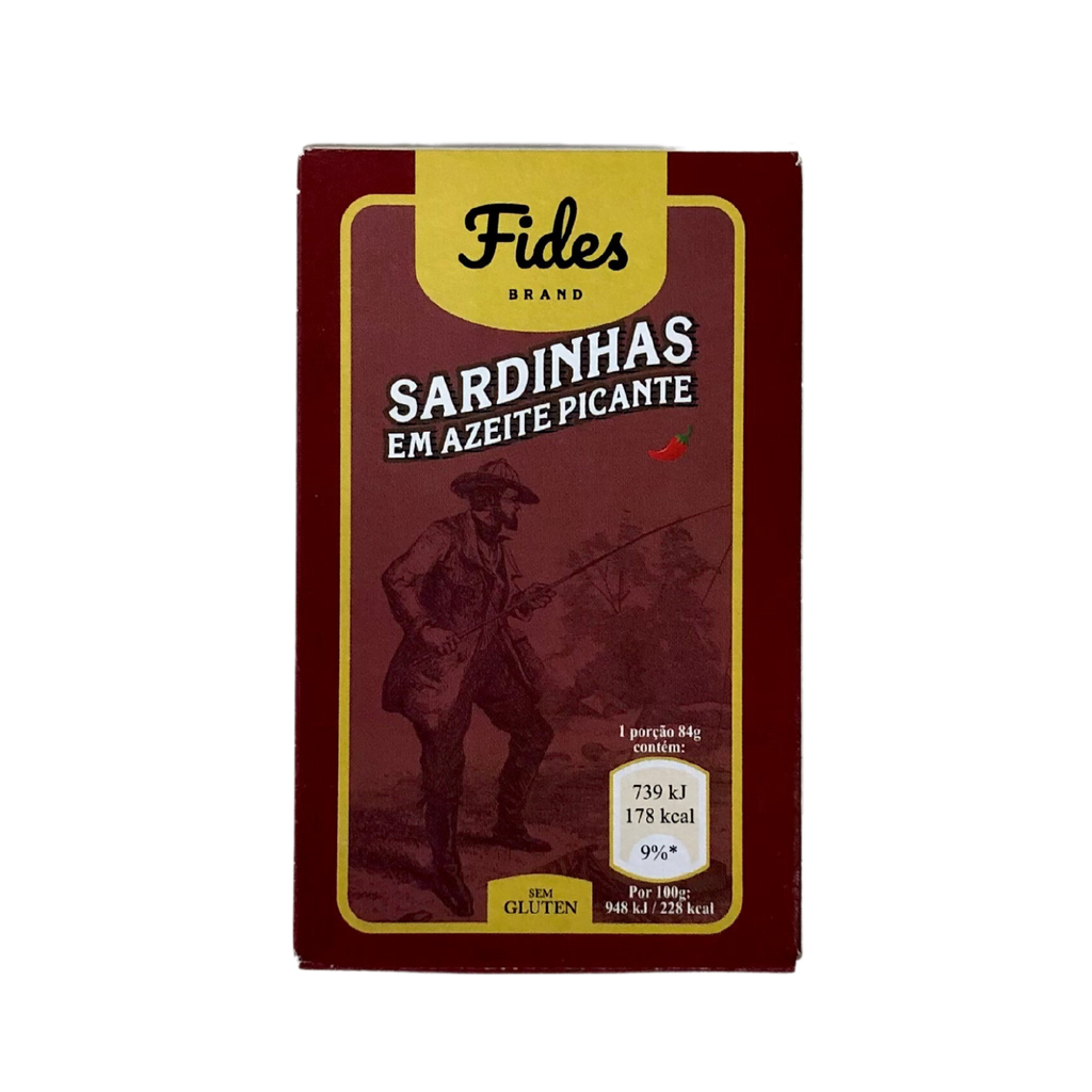 Fides Sardines in Spicy Olive Oil-120gr