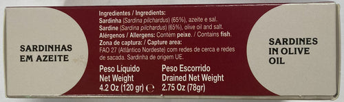 Fides Sardines in Olive Oil-120gr