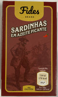 Fides Sardines in Spicy Olive Oil-120gr
