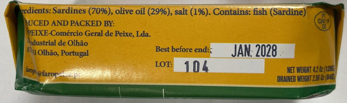 Georgette Petingas in Olive Oil-120gr