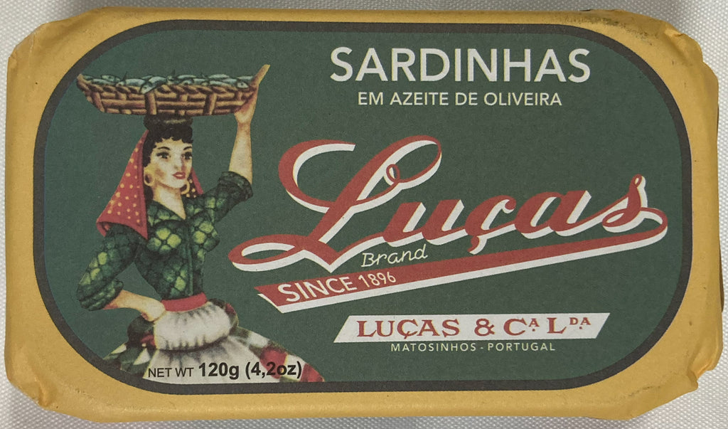 Luças Sardines in Olive Oil