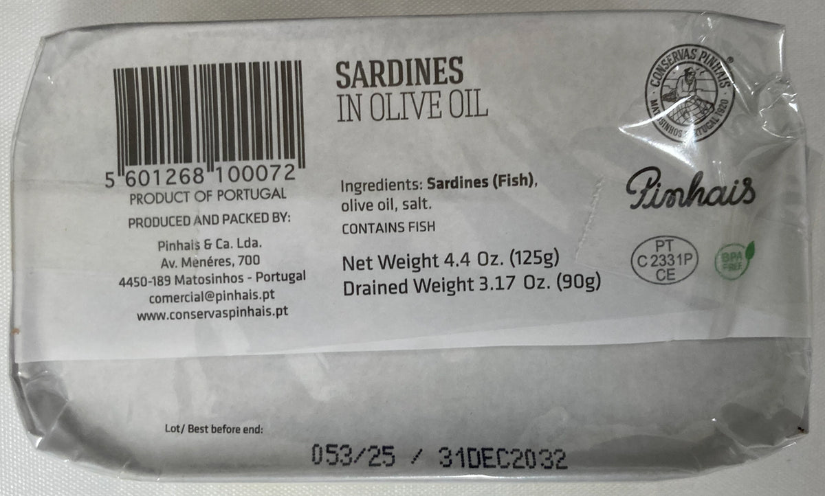 Nuri Sardines in Olive Oil 4.41oz