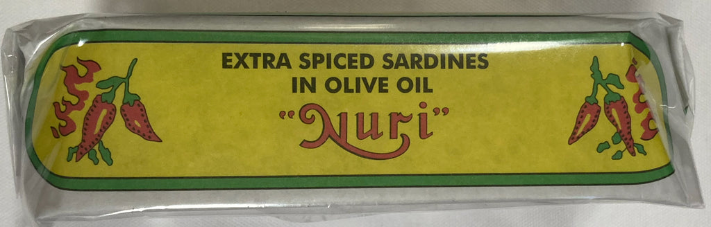 NURI Portuguese EXTRA SPICED Sardines in Olive Oil