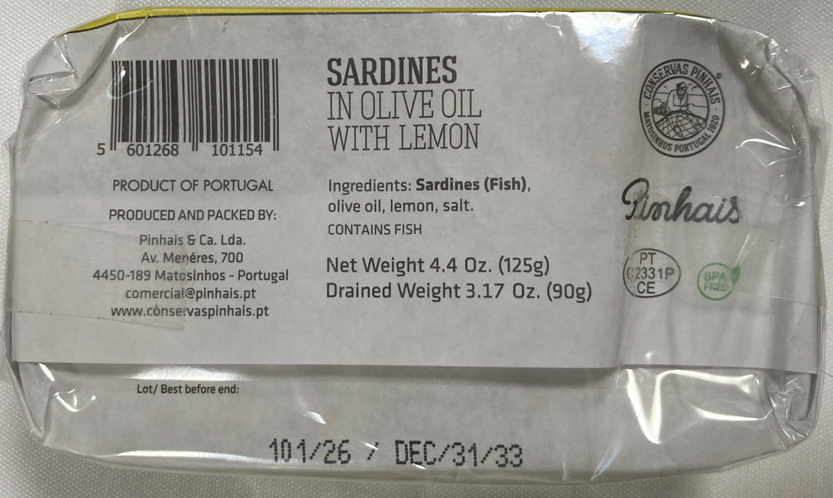 Nuri Sardines in Olive Oil With Lemon