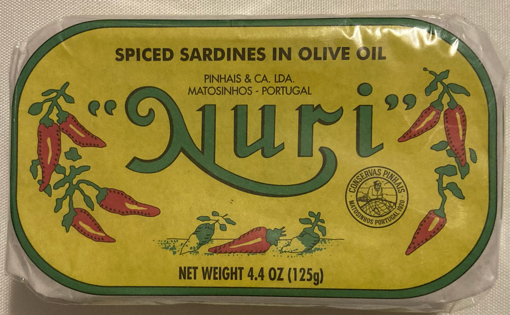 Nuri Spiced Sardines in Olive Oil