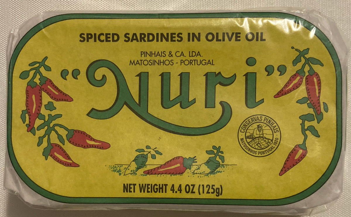 Nuri Spiced Sardines in Olive Oil