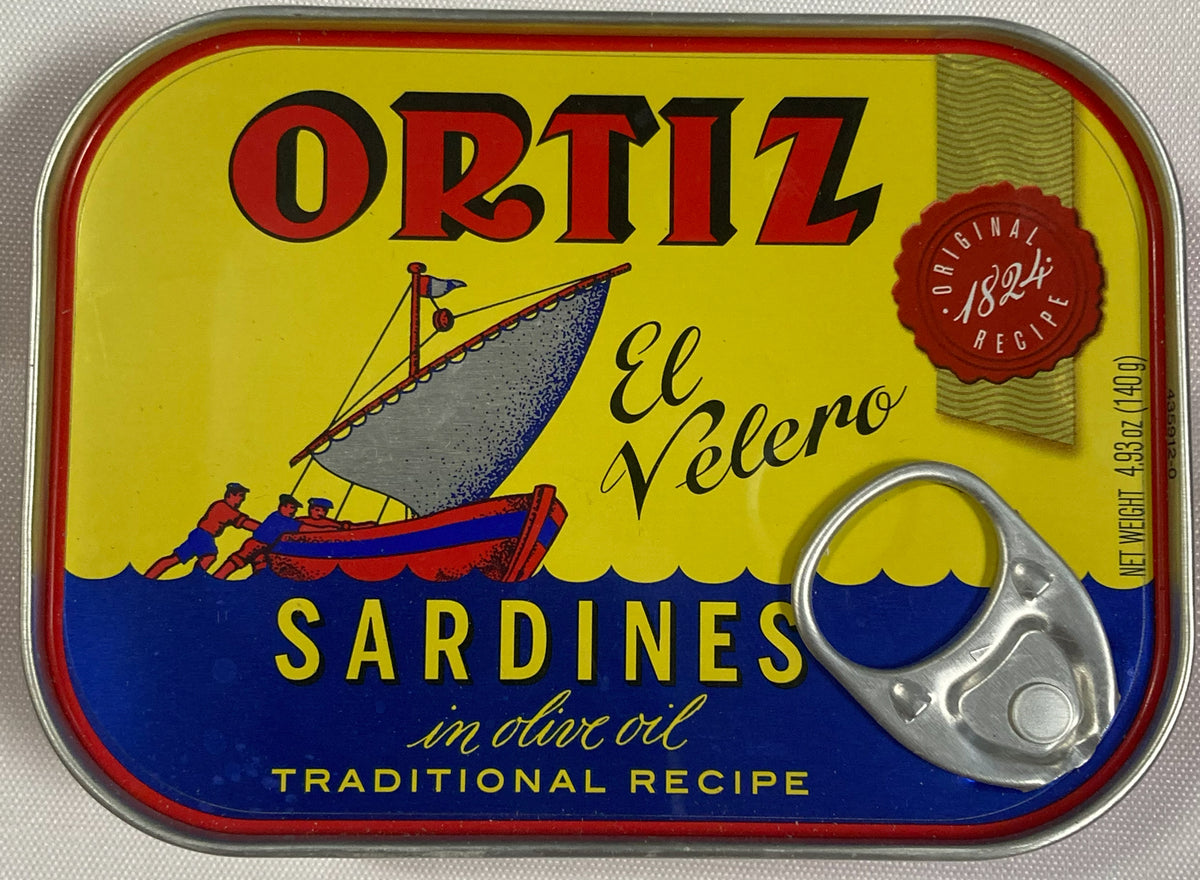 Ortiz Sardines - Old Style - In Olive Oil 140g