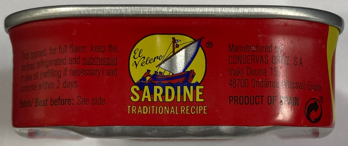 Ortiz Sardines - Old Style - In Olive Oil 140g