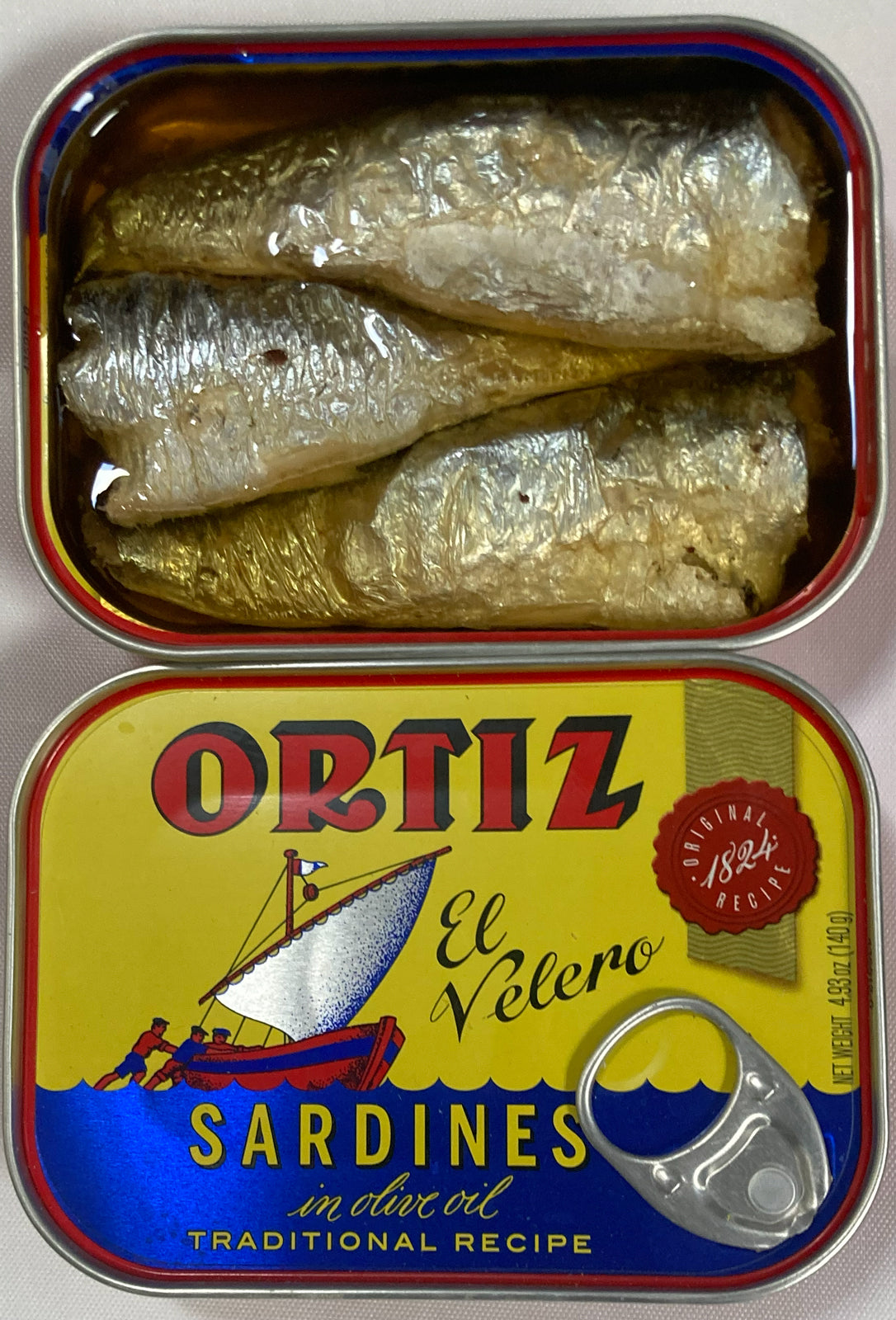 Ortiz Sardines - Old Style - In Olive Oil 140g