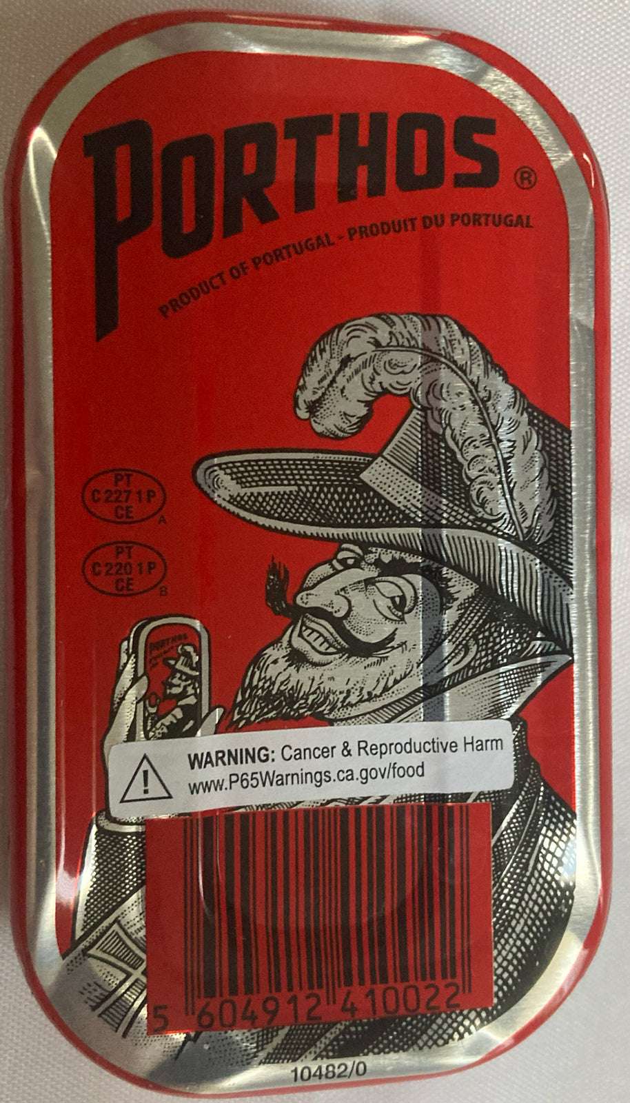 Porthos Spiced Sardines in Olive Oil-125gr