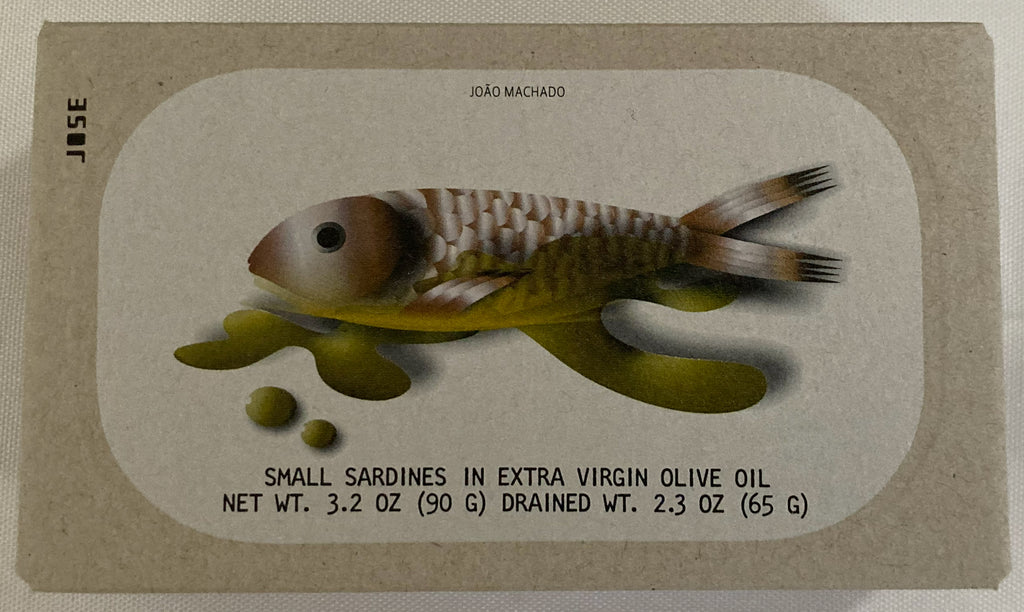 Jose Gourmet Small Sardines in Extra Virgin Olive Oil, 90g