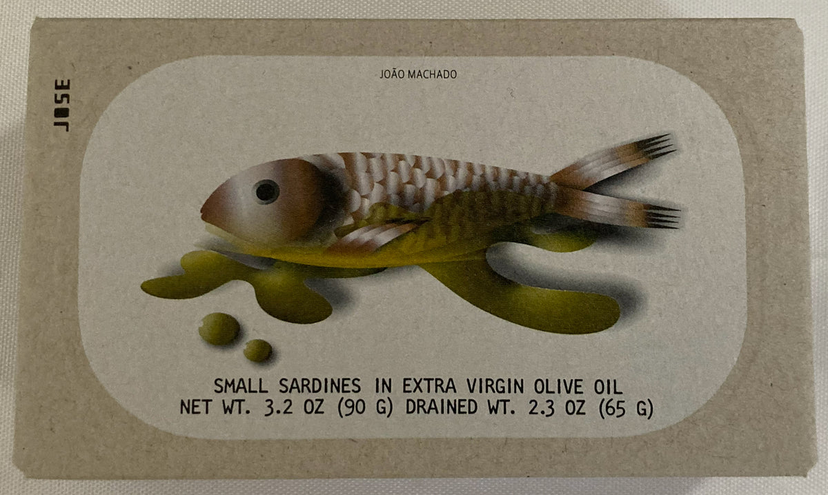 Jose Gourmet Small Sardines in Extra Virgin Olive Oil, 90g