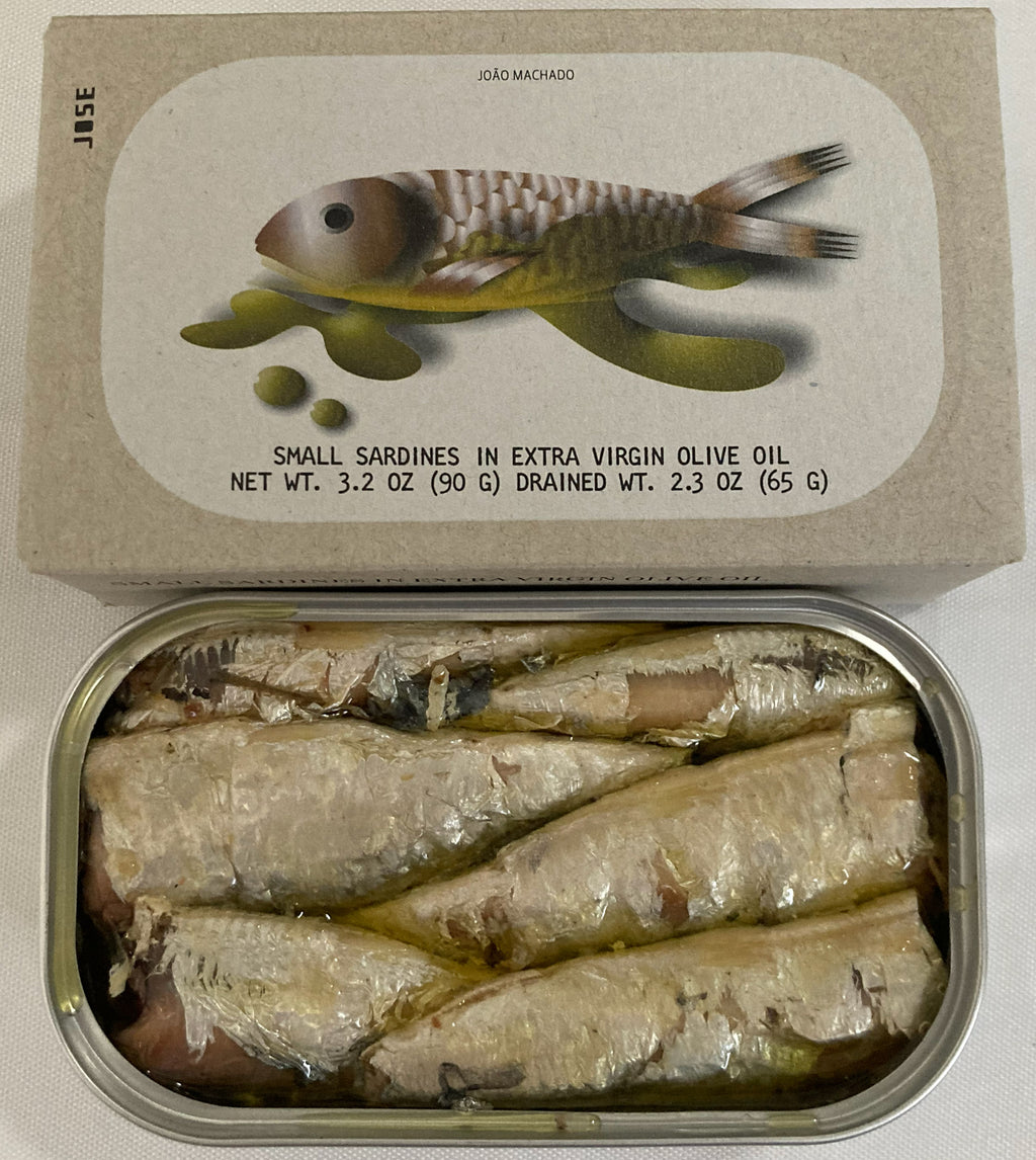 Jose Gourmet Small Sardines in Extra Virgin Olive Oil, 90g
