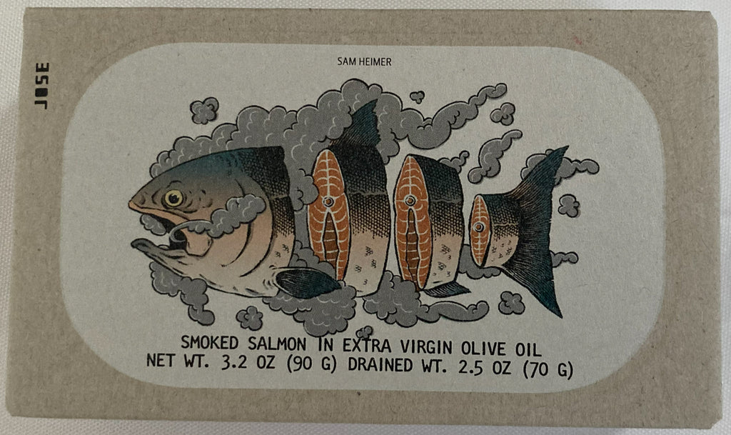 Jose Gourmet Smoked Salmon in Extra Virgin Olive Oil, 90g
