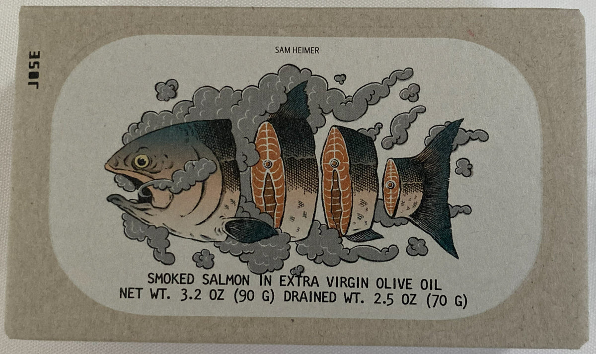 Jose Gourmet Smoked Salmon in Extra Virgin Olive Oil, 90g