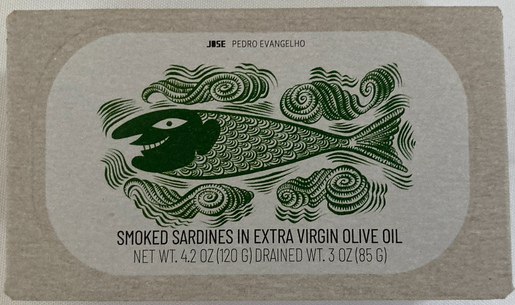 Jose Gourmet Smoked Sardines in Extra Virgin Olive Oil, 120g